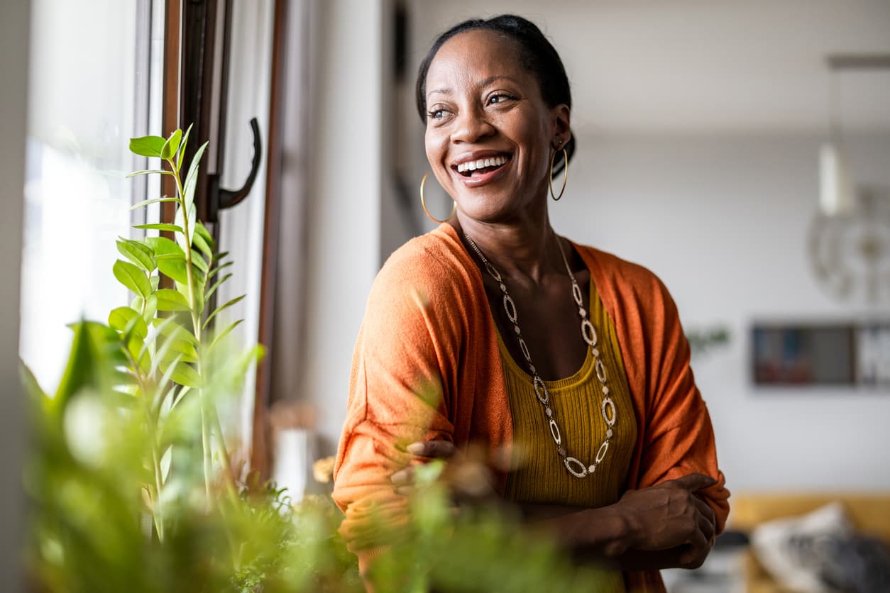 Woman enjoying healthy lifestyle after functional medicine treatment