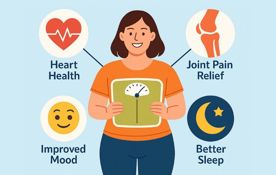 Feel Better All Over: How Losing Weight Improves Your Heart, Joints, and Mood