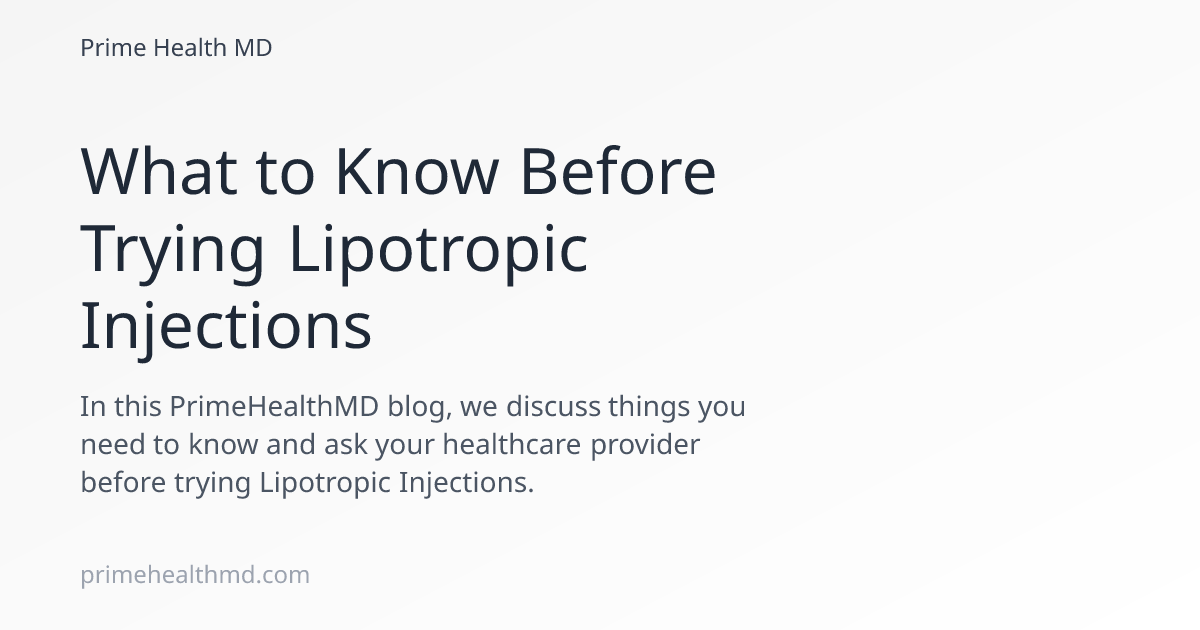 b12 with lipotropics injections side effects Lipotropic Injections New Jersey main image 0